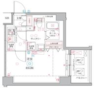 クレヴィスタ戸田の間取り画像