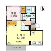ヒルズⅢの間取り画像