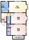 グリーンハイツヒロタカD棟の間取り画像
