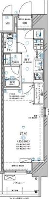 ディアレイシャス鶴舞公園の間取り画像