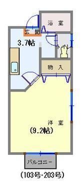 コーポ川原の間取り画像