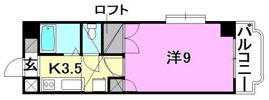 ベルメゾン古川1の間取り画像