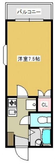 レジデンス新木の間取り画像