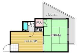 清水丘マンションの間取り画像