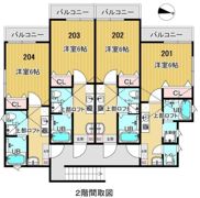 仮）六浦南4丁目新築アパートの間取り画像
