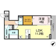 D-room沖野上Ⅱの間取り画像