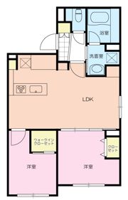 ウェルスクエア高井戸東の間取り画像