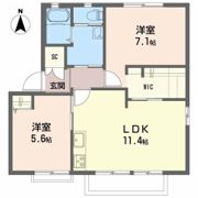 ディアスT．T． A棟の間取り画像