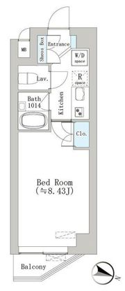 リペリアン中目黒の間取り画像