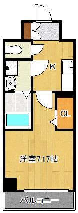ALiSS歯科大前の間取り画像