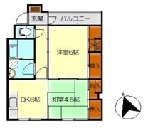 平岡ビルの間取り画像