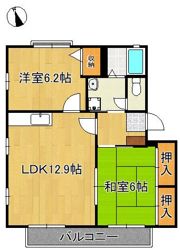 オー・ボアパティールII C棟の間取り画像