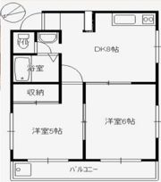 ファミーユ浜田山の間取り画像