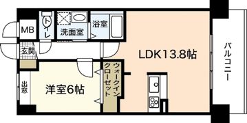 リブレストⅡの間取り画像