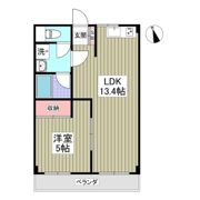 中澤第2コーポの間取り画像