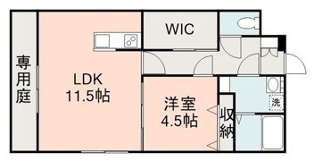 オリエンス幾久富の間取り画像
