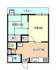レジデンス京塚の間取り画像