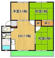サンビレッジ岡垣B棟の間取り画像