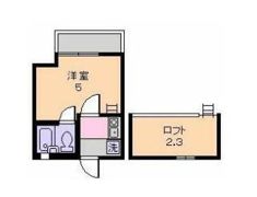 ローズアパートR39の間取り画像