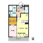 エターナル Aの間取り画像