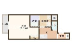 フジパレス新森の間取り画像