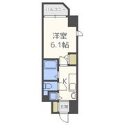 プレサンス堺筋本町フィリアの間取り画像
