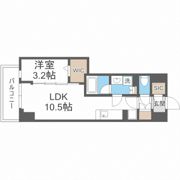 クロスレジデンス阿波座（旧名称：ｱｰﾊﾞﾈｯｸｽ阿波座駅前）の間取り画像