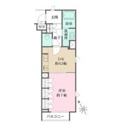 ベルフェリーク西小山の間取り画像