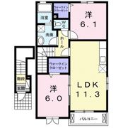 シーサイドスクエアーⅠの間取り画像