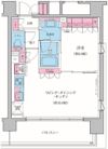 レジディア品川シーサイドの間取り画像