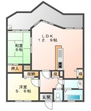 ふぁみ～ゆ中島田の間取り画像