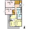 M&S RESIDENCE RIVERSIDEの間取り画像