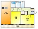 ブライトコートBの間取り画像