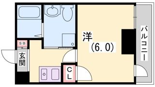 グレイスシャトー王子の間取り画像