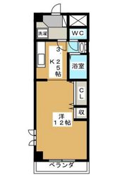 セントラル参番館の間取り画像
