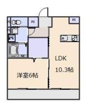 アクイユ ソレイユの間取り画像