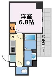 アプリーレ西本町の間取り画像