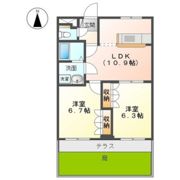 ブルーダイヤモンドの間取り画像