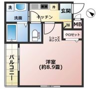 ワコーレヴィータ神戸上沢通の間取り画像