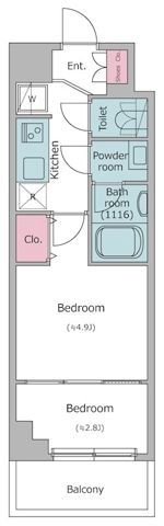 ケリア川口の間取り画像