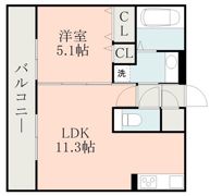 ネクストヴィラB棟の間取り画像