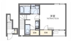 レオネクストヤマキⅡの間取り画像