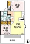 シルキーハウス Aの間取り画像