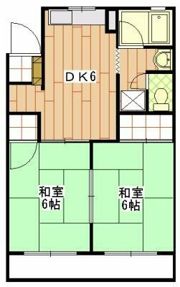 コーポことぶきの間取り画像