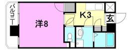 リバティ山越の間取り画像