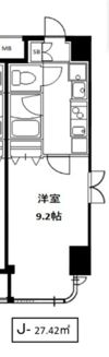 パークビュー王子駅前の間取り画像