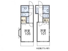 レオパレス枝光の間取り画像