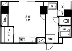 メルベイユ恵比寿の間取り画像