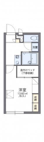 レオパレスPLUMSの間取り画像