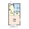 シャトー中沼の間取り画像